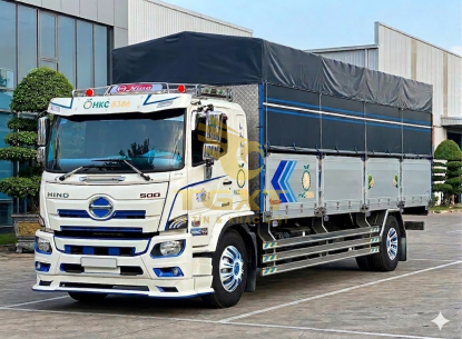 HINO SERIES 500 8T600 Thùng Mui Bạt